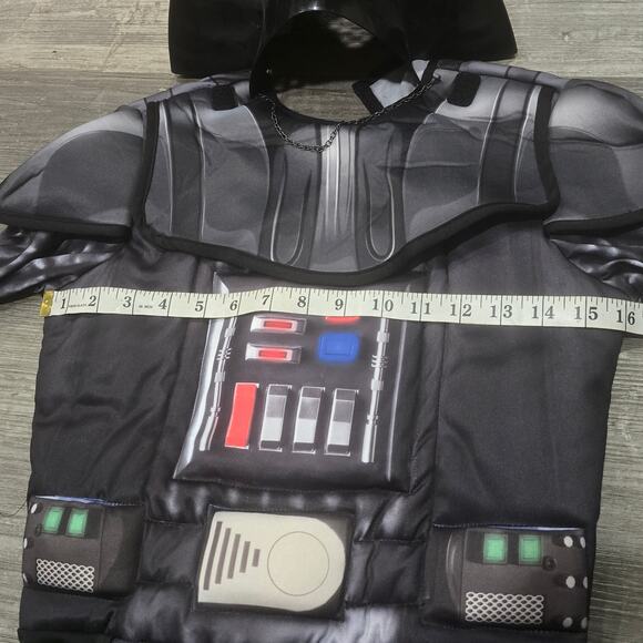 Star Wars Rubie's Darth Vader Mask & One Piece Halloween Costume Cosplay - Picture 9 of 12